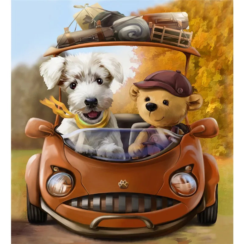 Animal Jigsaw Puzzle 100 Piece Paper Puzzle for Adults