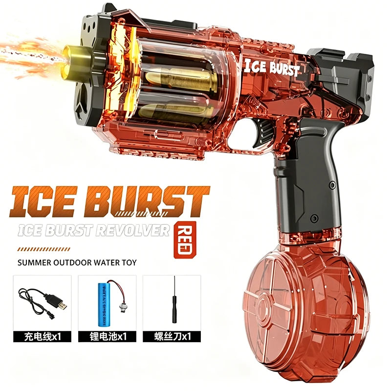 Electric Water Gun Automatic Recoil Water Blaster