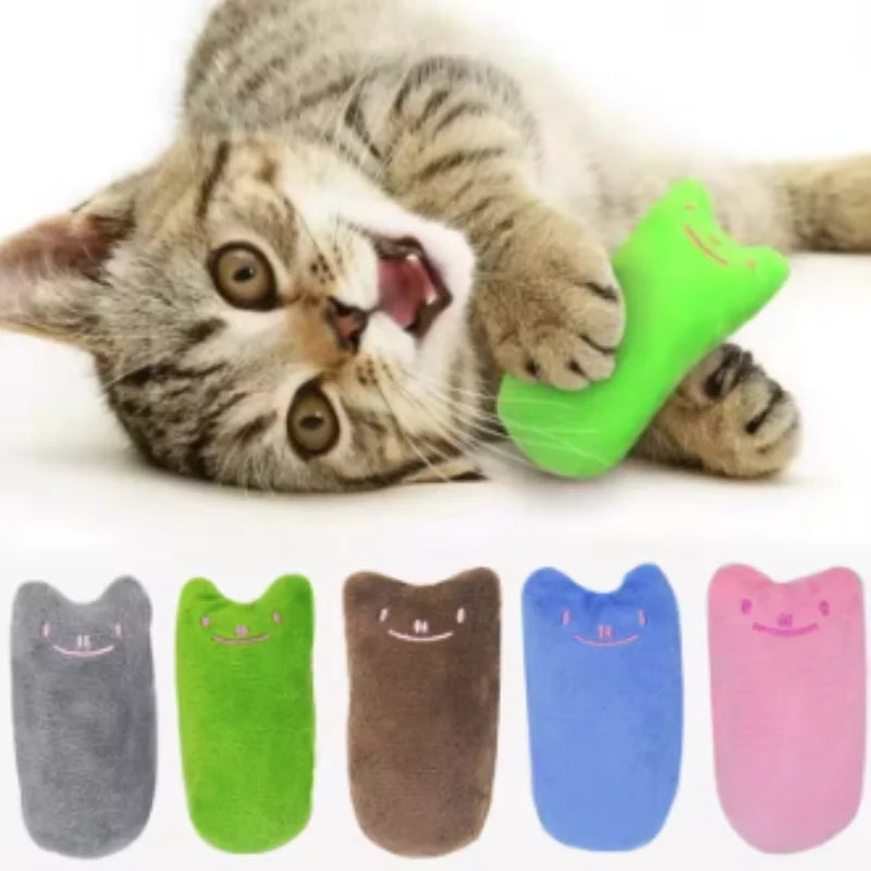Catnip Plush Cat Toy – Interactive Chew and Play Toy