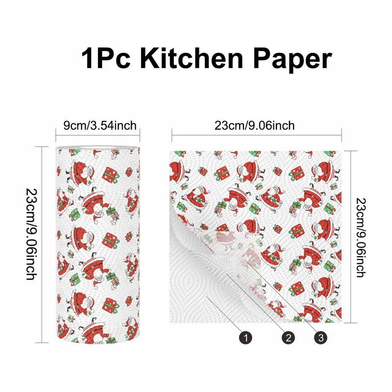 Christmas Toilet Paper Holiday Bathroom Decoration