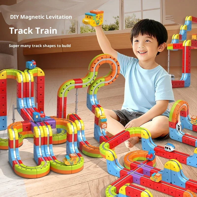 Magnetic Track Train Toy Anti-Gravity Rail Car