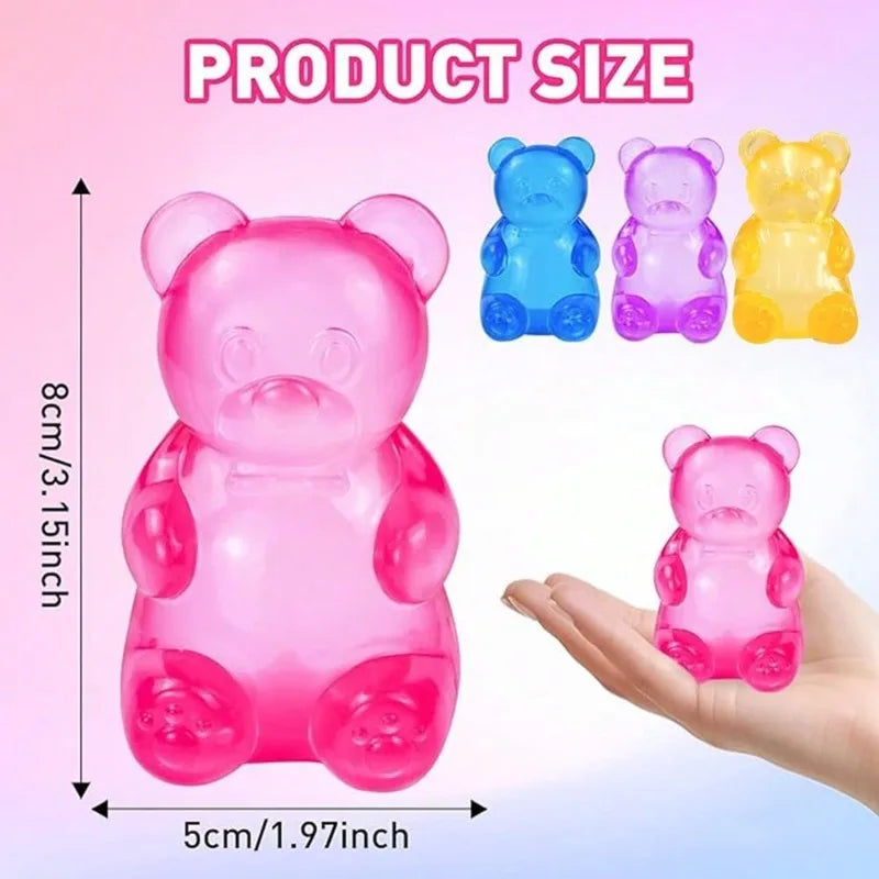 Gummy Bear Fidget Toy – Soft TPR Squeeze Sensory Toy