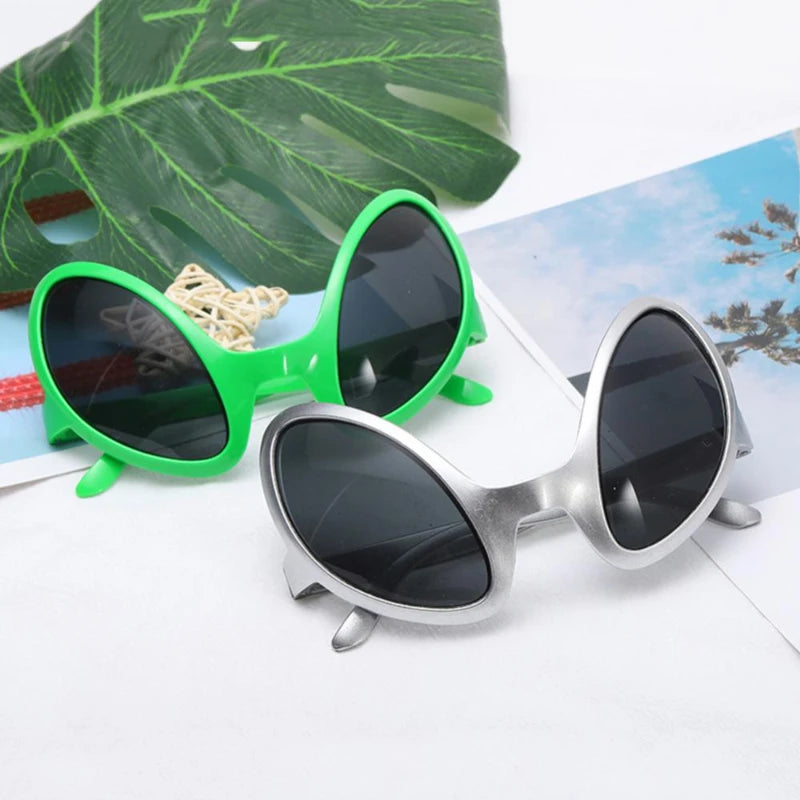 Alien Party Glasses – Funny Rainbow Lens Sunglasses