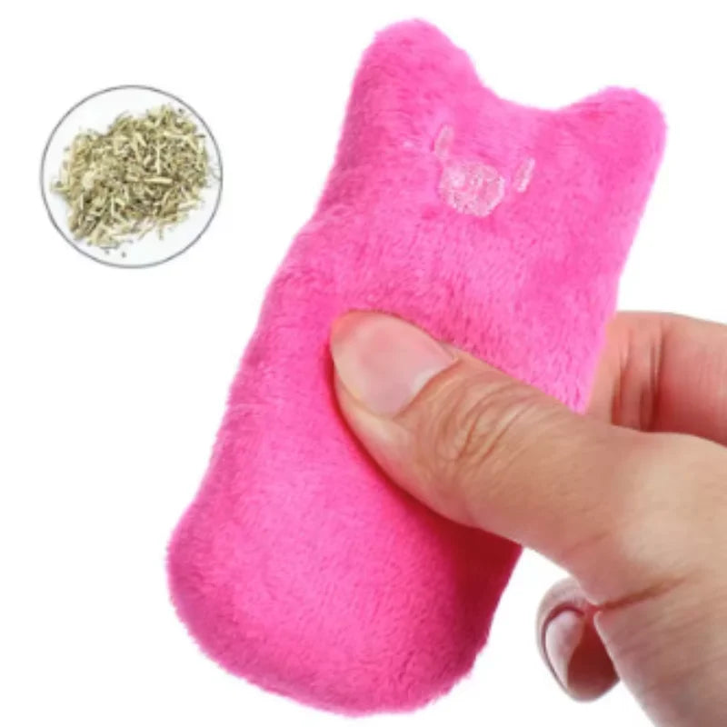 Catnip Plush Cat Toy – Interactive Chew and Play Toy