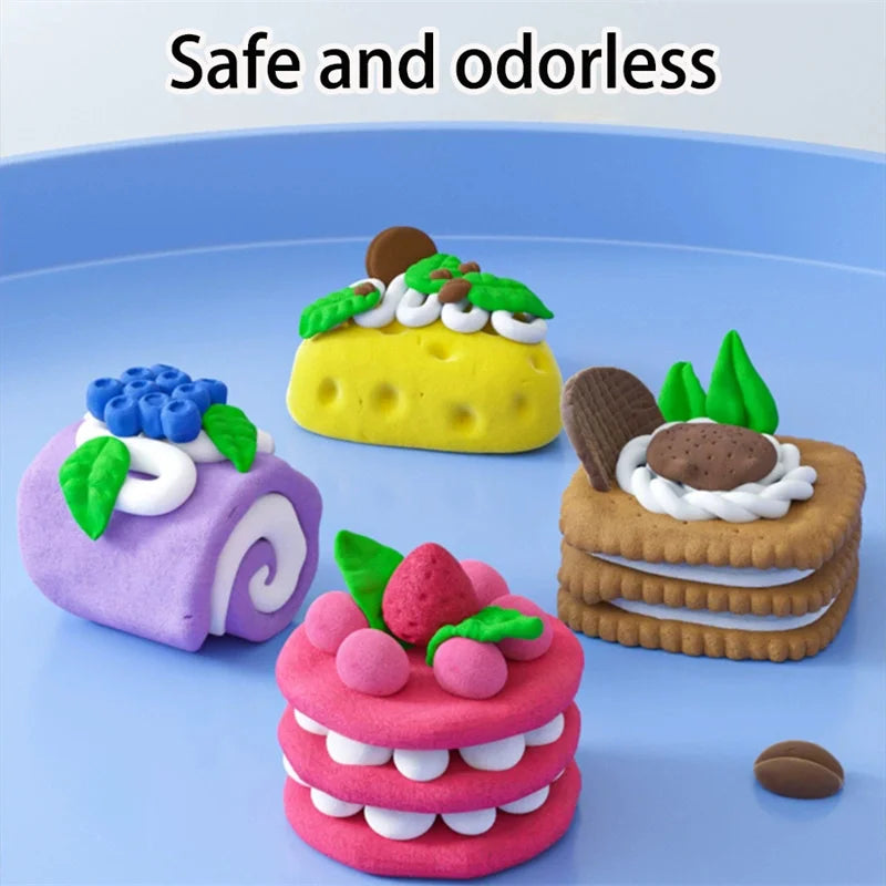 Air Dry Clay Set for Kids with Sculpting Tools, 12–36 Colors