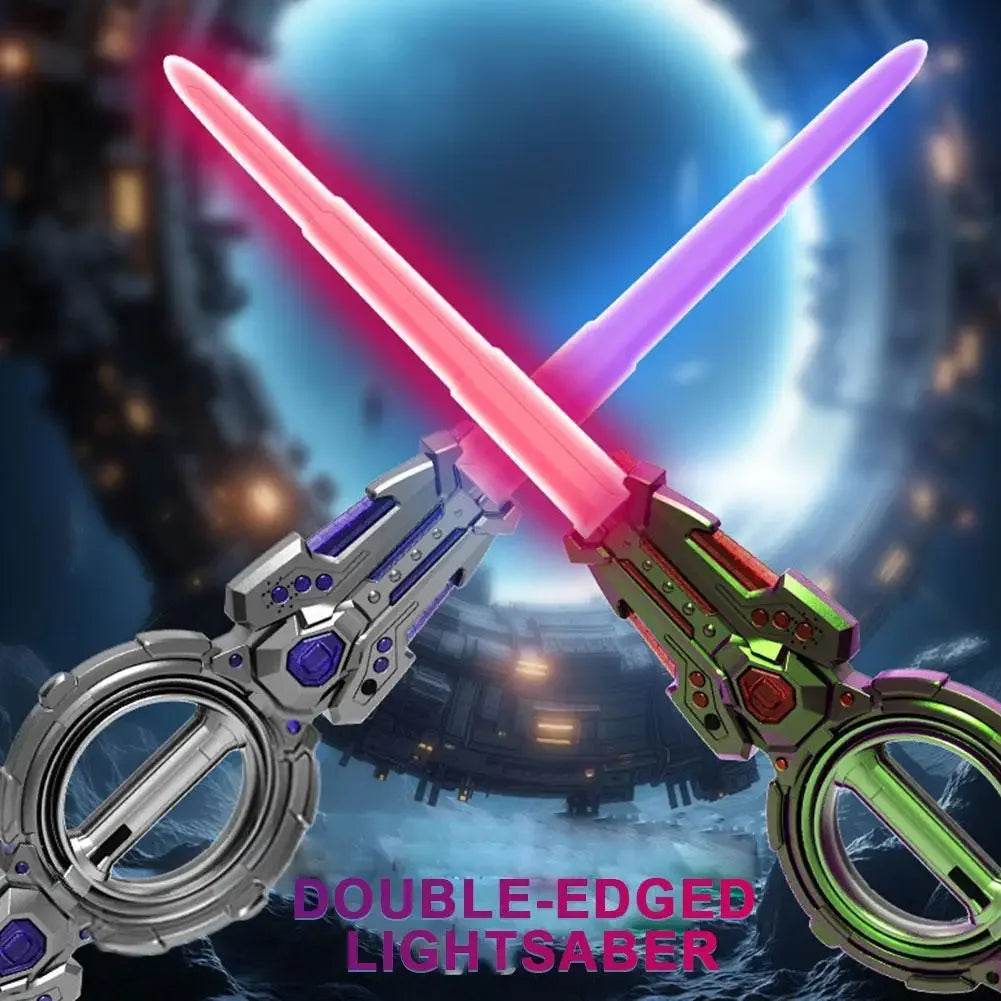 LED Light Up Sword Toy – Multicolor Rotating Light Sword