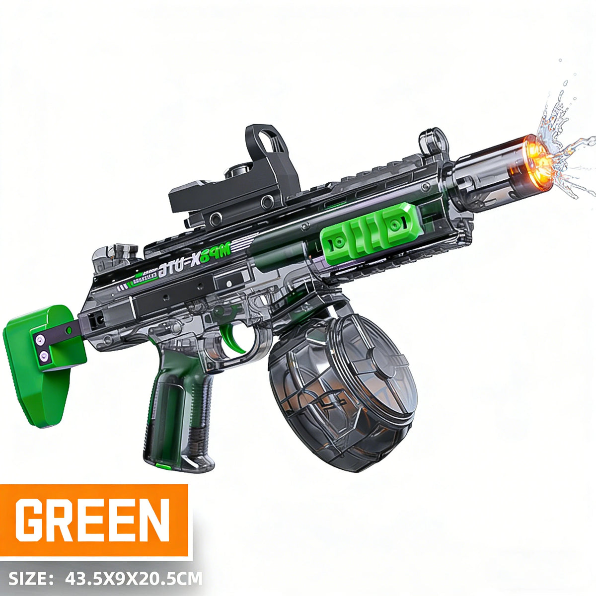 Electric Water Gun Automatic Recoil Water Blaster