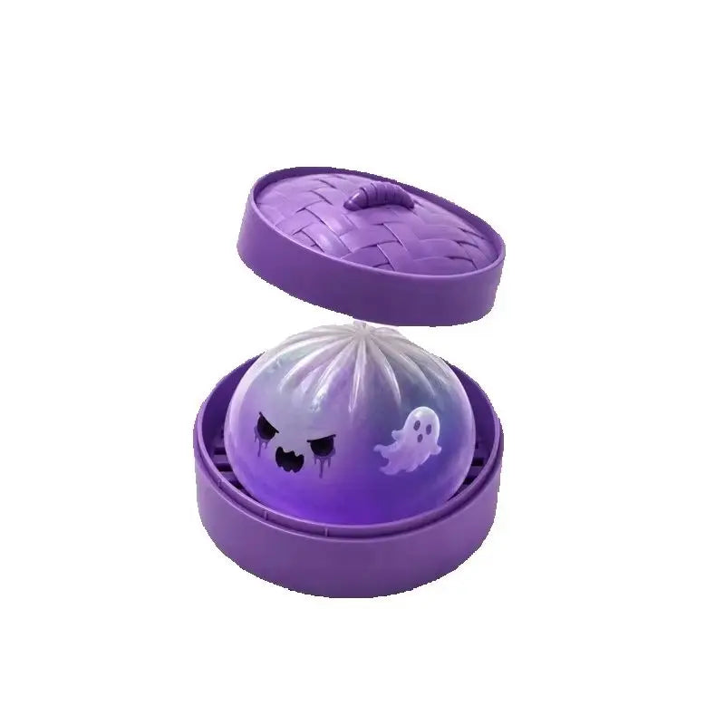 Halloween Ghost Dumpling Squishy, Slow-Rebound Squeeze Toy