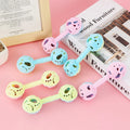 3Pcs Double-Headed Hand Rattle Party KTV Toys To Appease The Small Toy Rattle Toy Shower Hand Holding Bell Gift