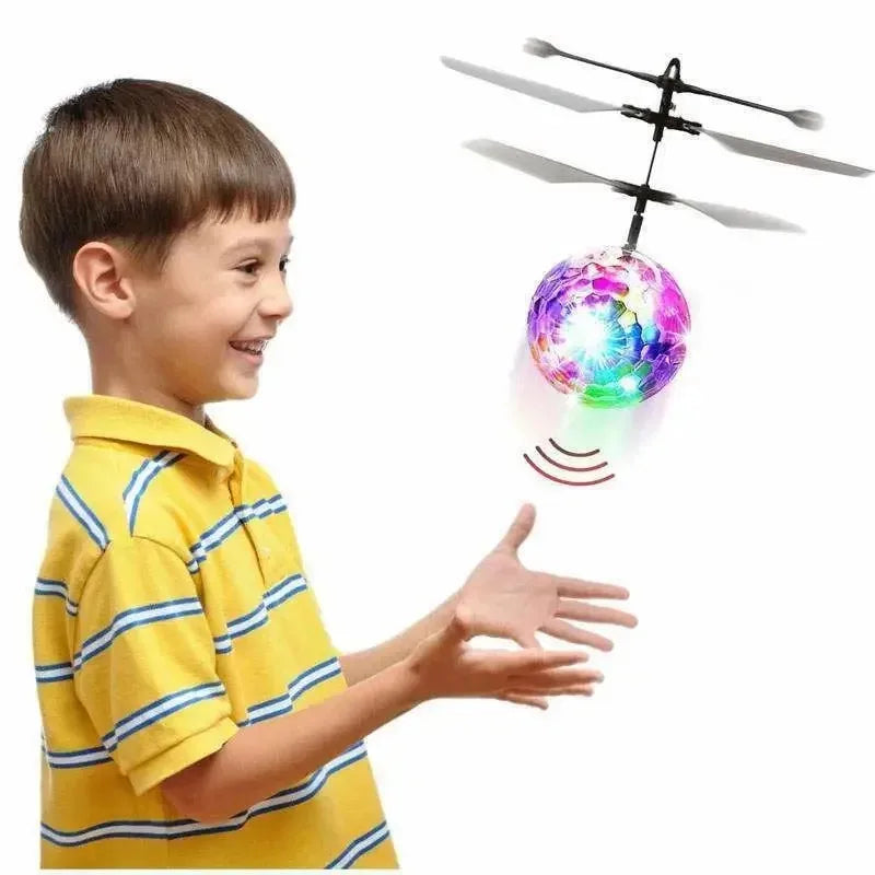 Luminous Flying Ball – Infrared Gesture-Controlled Toy
