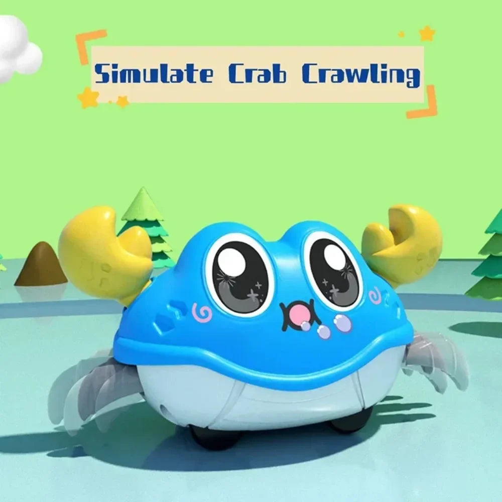 Crawling Crab Toy – Moving Cartoon Animal Playmate