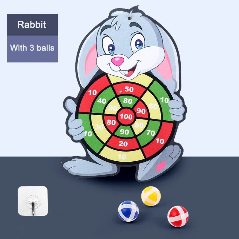 Sticky Ball Dart Board – Kids Indoor Target Game