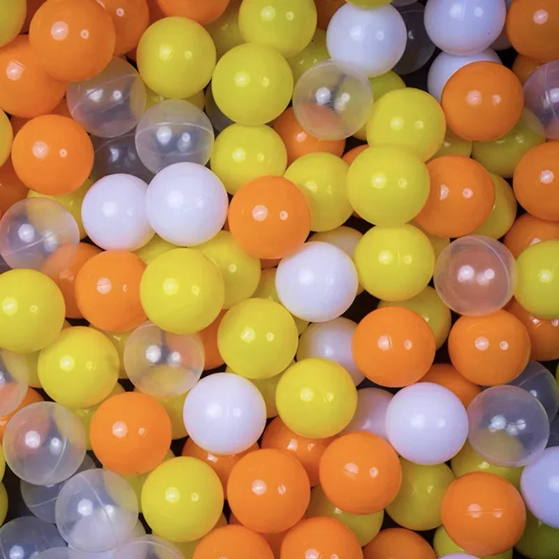 50 Pack Ball Pit Balls – Colorful Plastic Play Balls