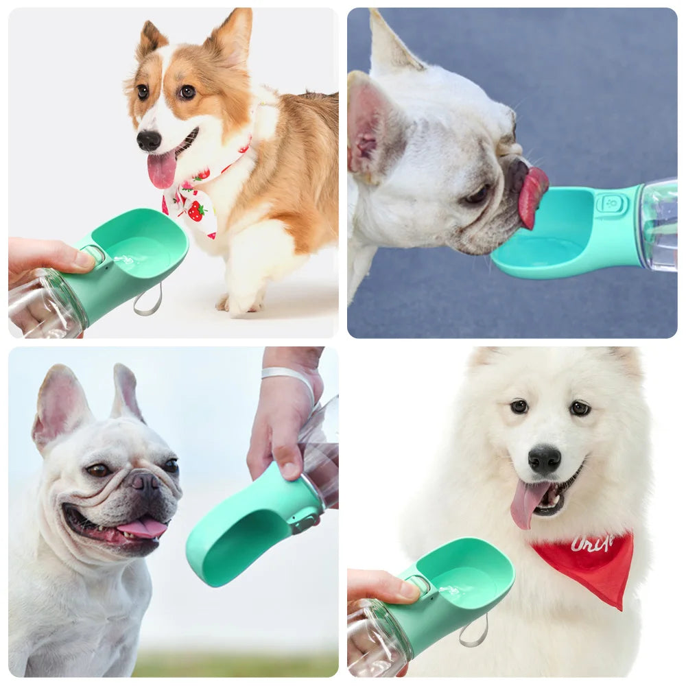 Portable Dog Water Bottle – Travel Dispenser for Pets