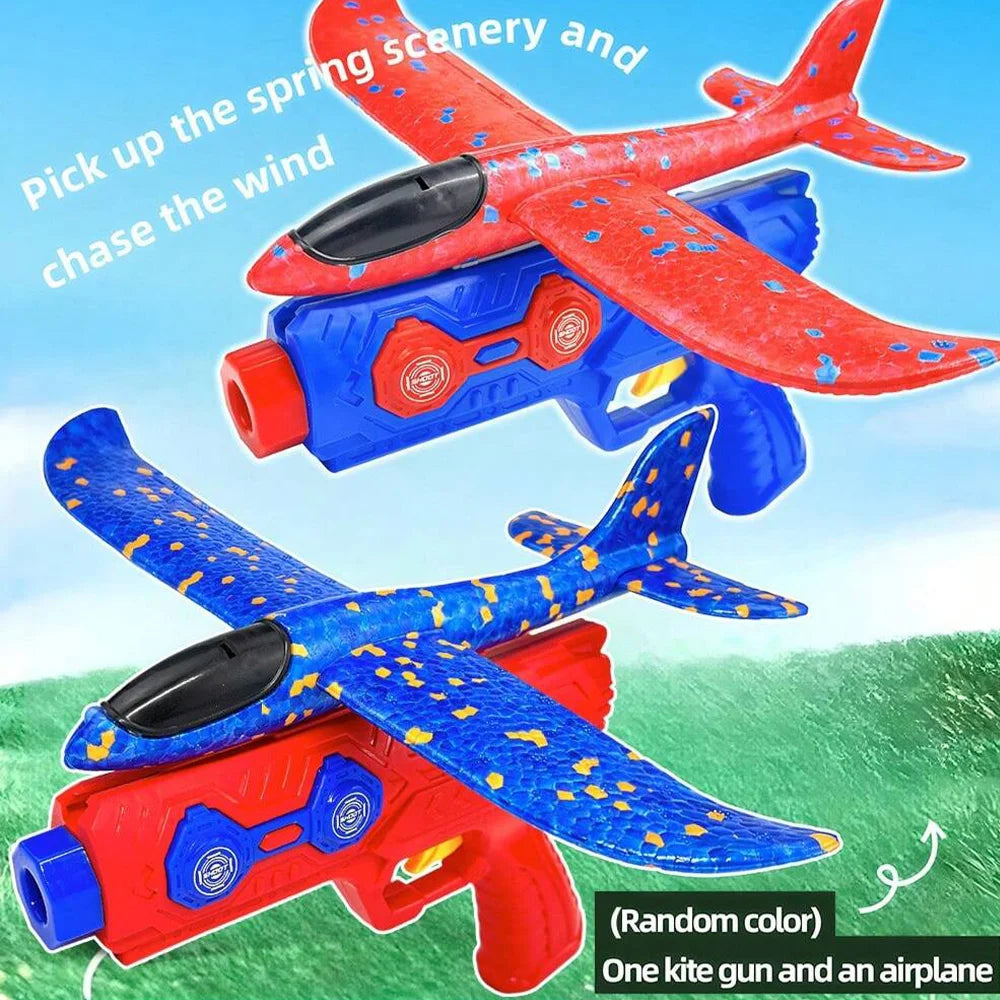 Foam Glider Plane Toy – Catapult Flying Outdoor Toy