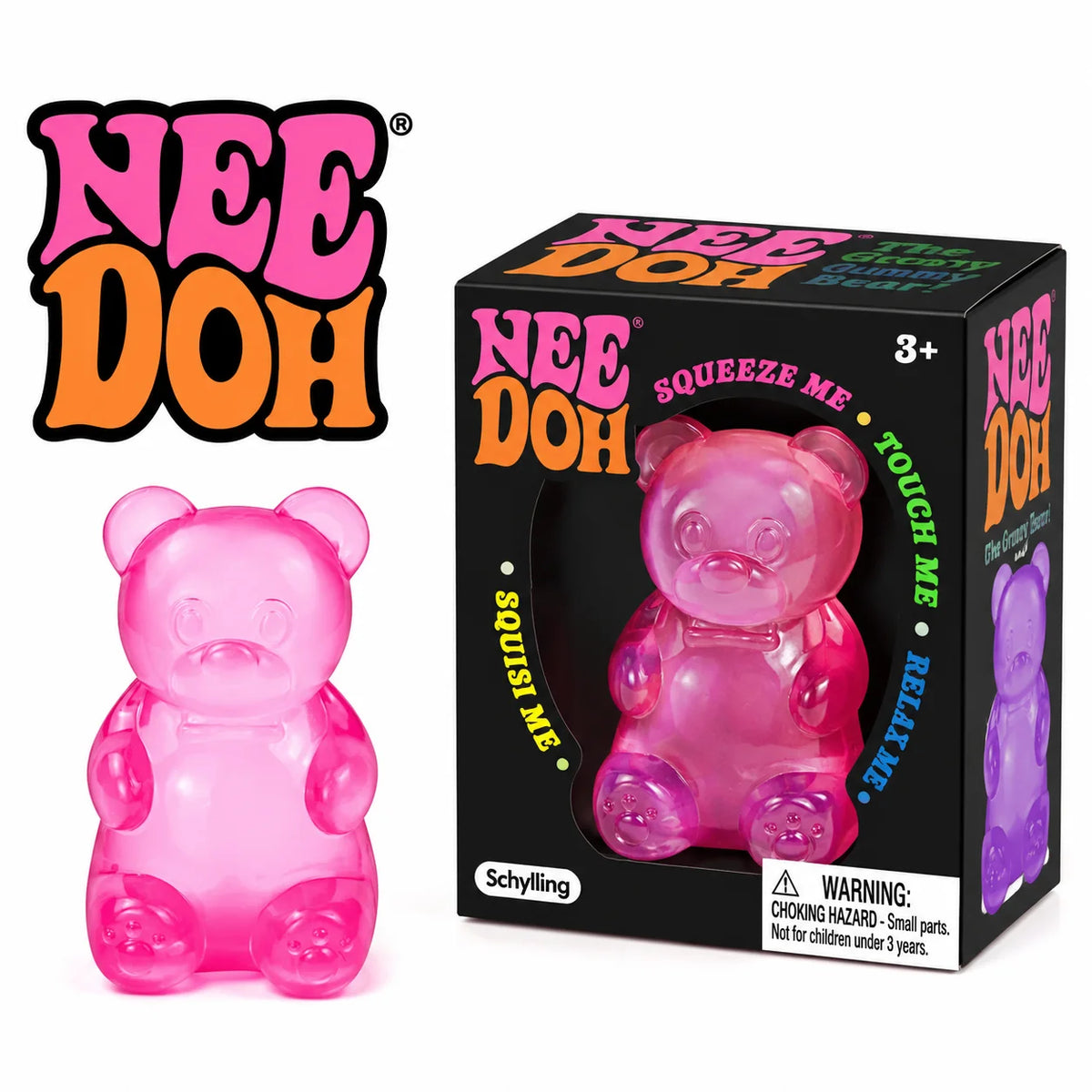 Gummy Bear Fidget Toy – Soft TPR Squeeze Sensory Toy