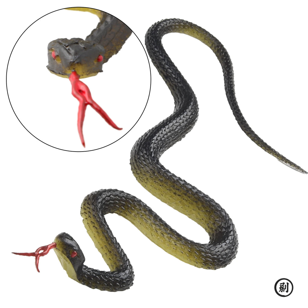 45cm Realistic Fake Snake Toy for Halloween & Pranks