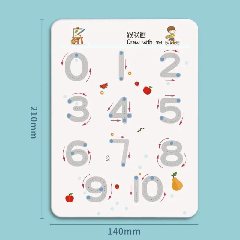Magical Tracing Workbook – Kids Drawing and Writing Practice Set