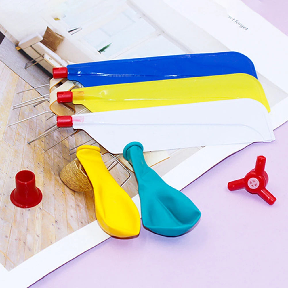 Balloon Helicopter Toy – Outdoor Flying Launcher Set