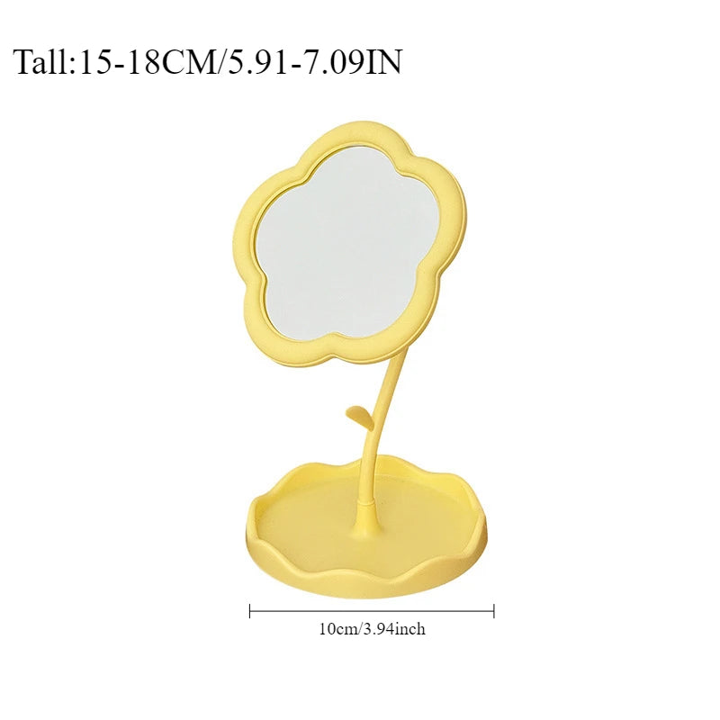 Flower Mirror – Decorative Desktop Vanity Mirror