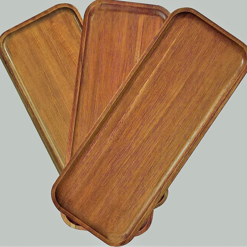 Wooden Food Tray – Japanese Style Serving Plate