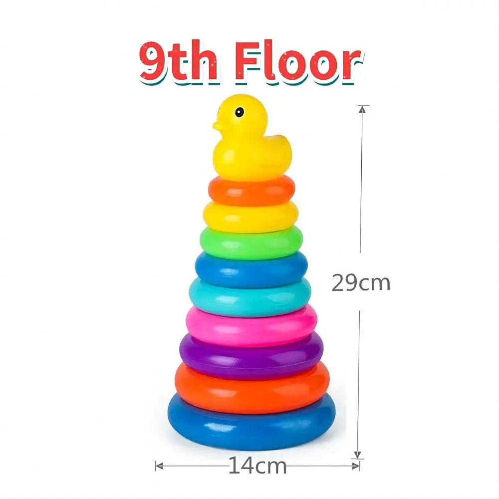 Baby Ball Tower Toy – Montessori Rolling Ball Track