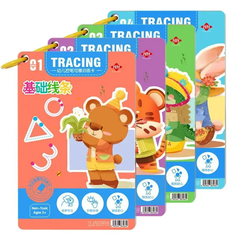 Magical Tracing Workbook – Kids Drawing and Writing Practice Set