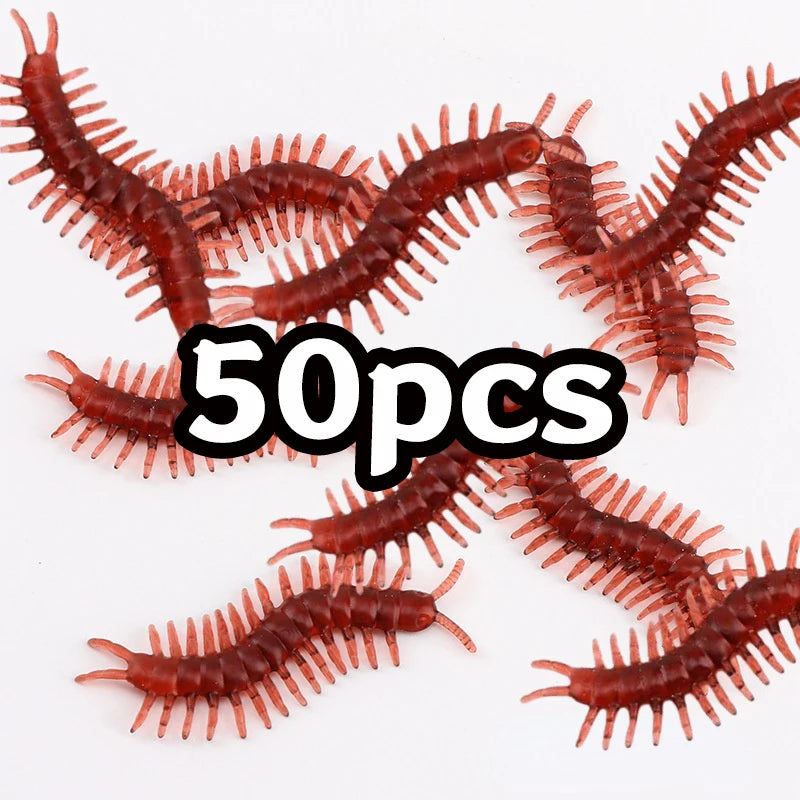 50-Piece Fake Cockroach Prank Set for Halloween & Parties