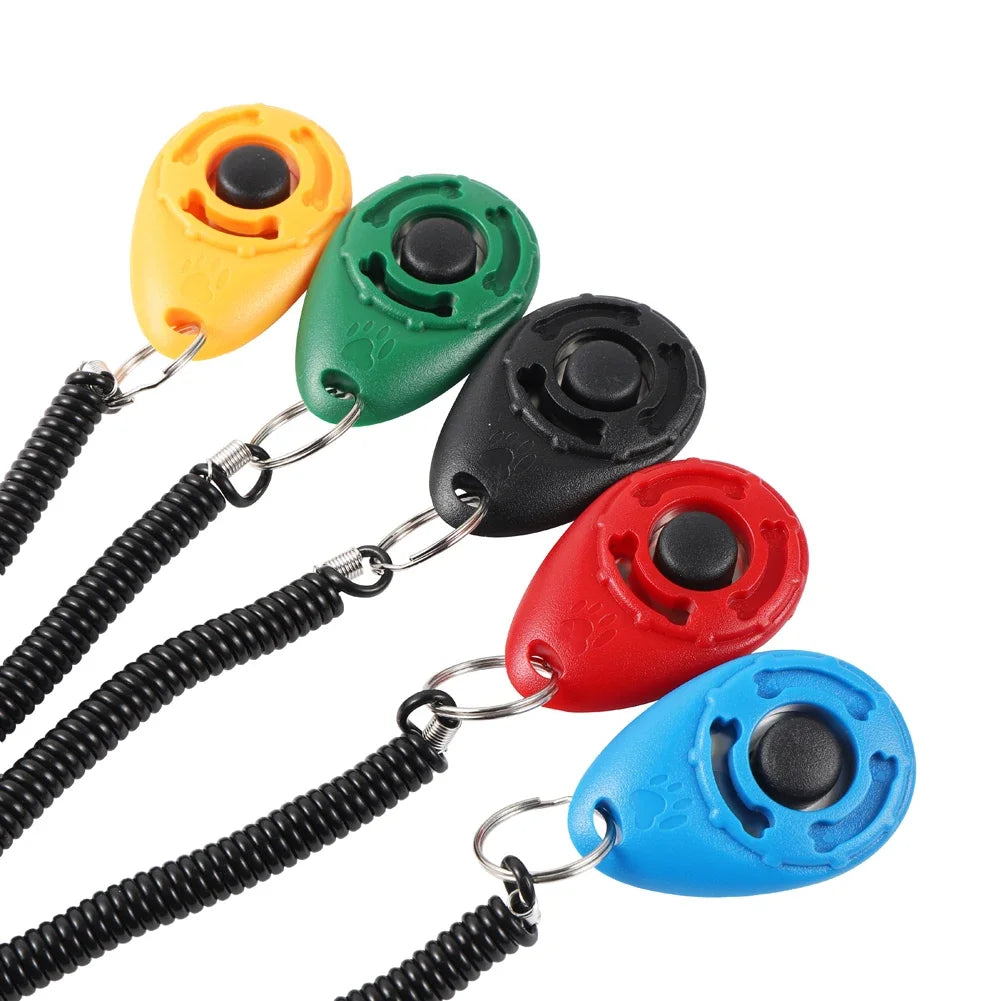 Dog Training Clicker for Dogs and Cats with Wrist Strap