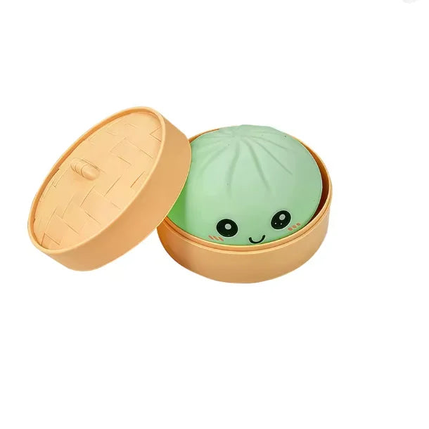 Dumpling Squishy Toy – Soft Rebound Stress Ball