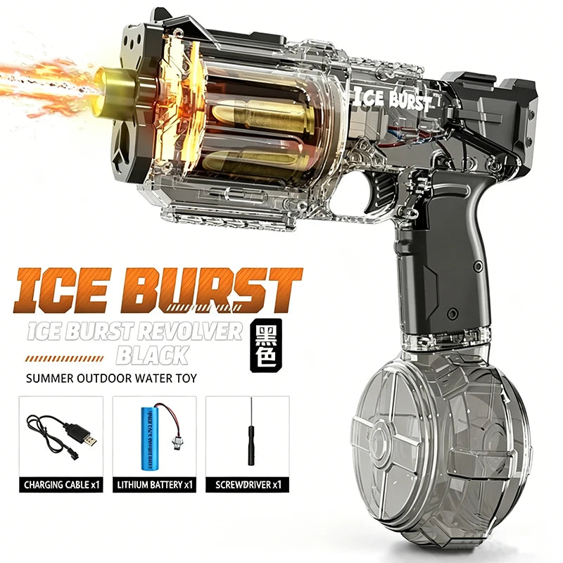 Electric Water Gun Automatic Recoil Water Blaster
