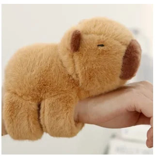 Animal Plush Wristband Toy, Capybara, Fox & Panda Soft Doll
