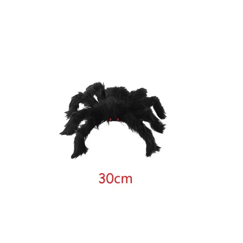 Giant Black Spider Halloween Decoration – Multiple Sizes