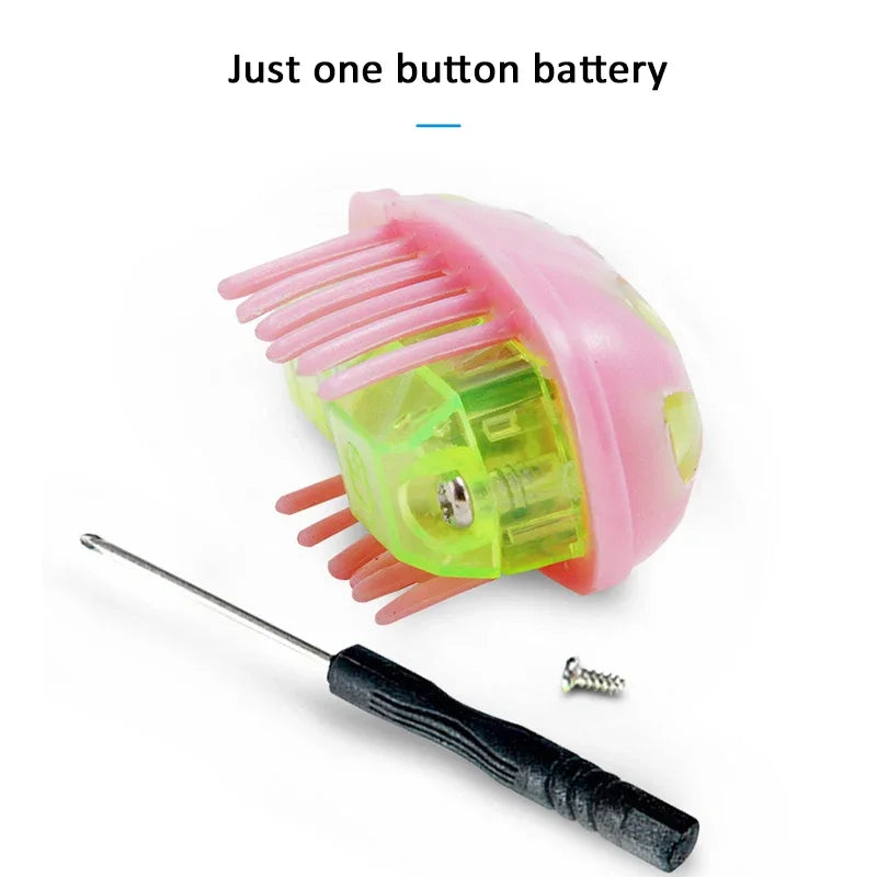 Electric Bug Cat Toy – Moving Ladybug Insect with Battery