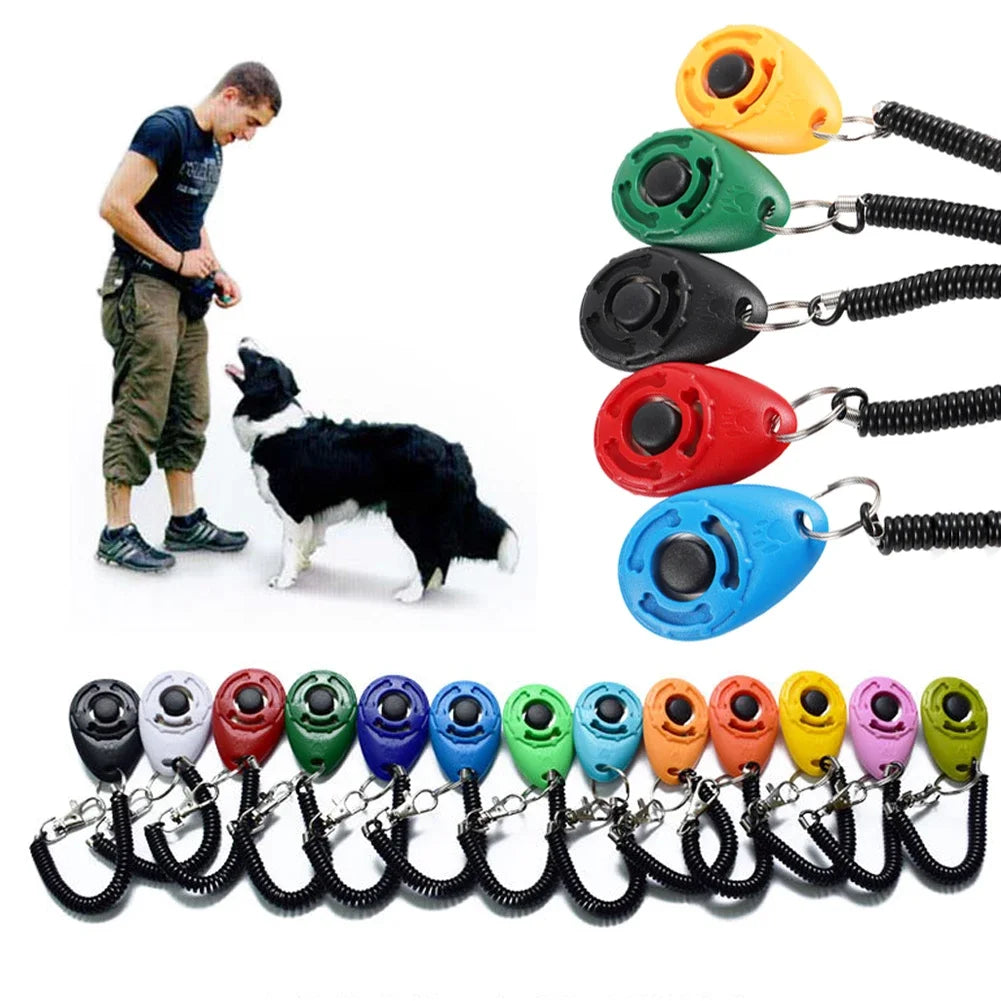 Dog Training Clicker for Dogs and Cats with Wrist Strap
