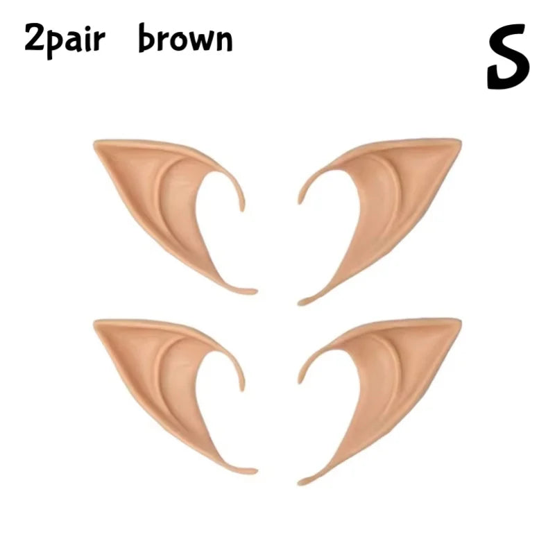 Silicone Elf Ears Costume Accessories for Cosplay & Halloween