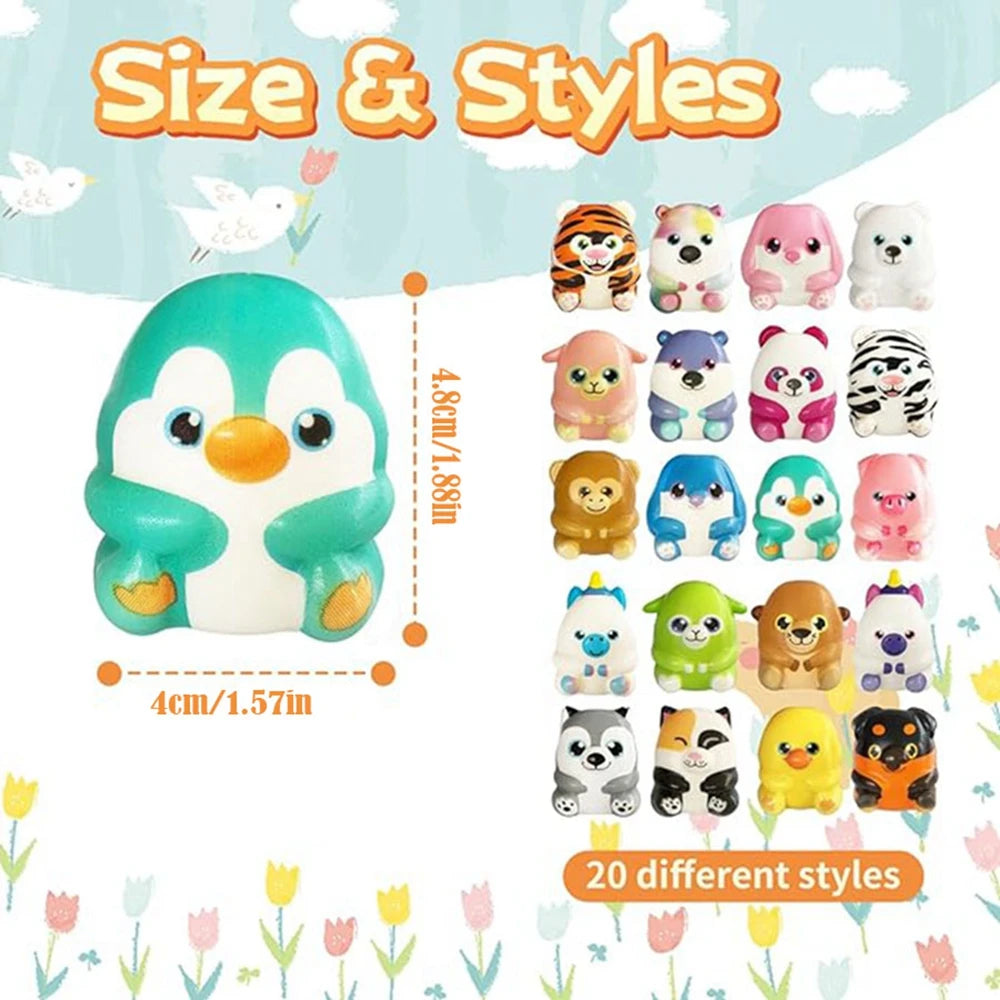 Mini Slow Rising Squishy Toys 6 or 12 Pack Kawaii Fidgets
