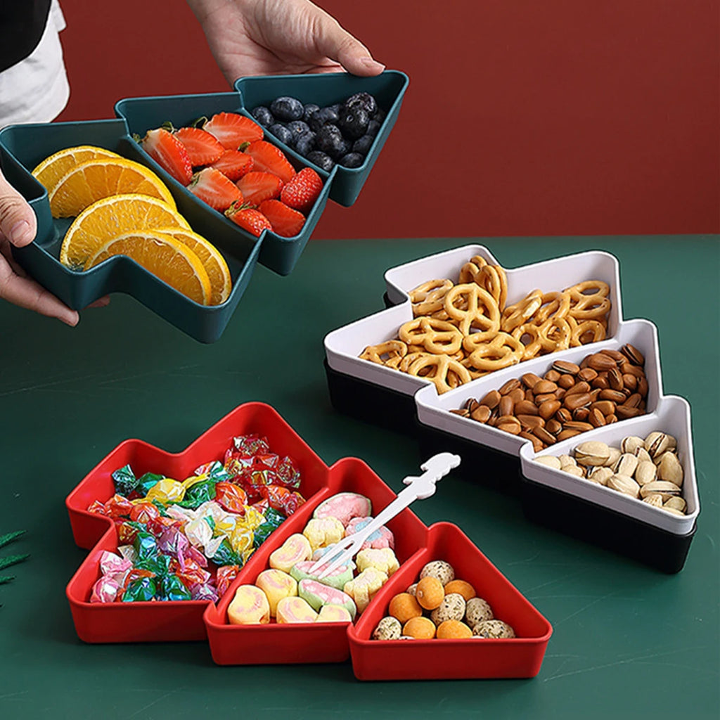 Christmas Fruit Plate Christmas Tree Party Table Decoration