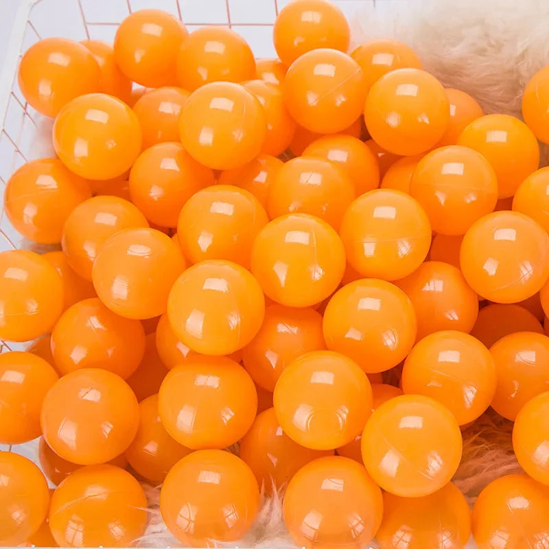 Ball Pit Balls 50 Pack Colorful 5.5cm Plastic Play Balls