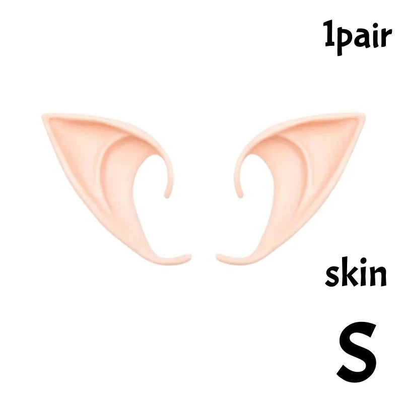 Silicone Elf Ears Costume Accessories for Cosplay & Halloween