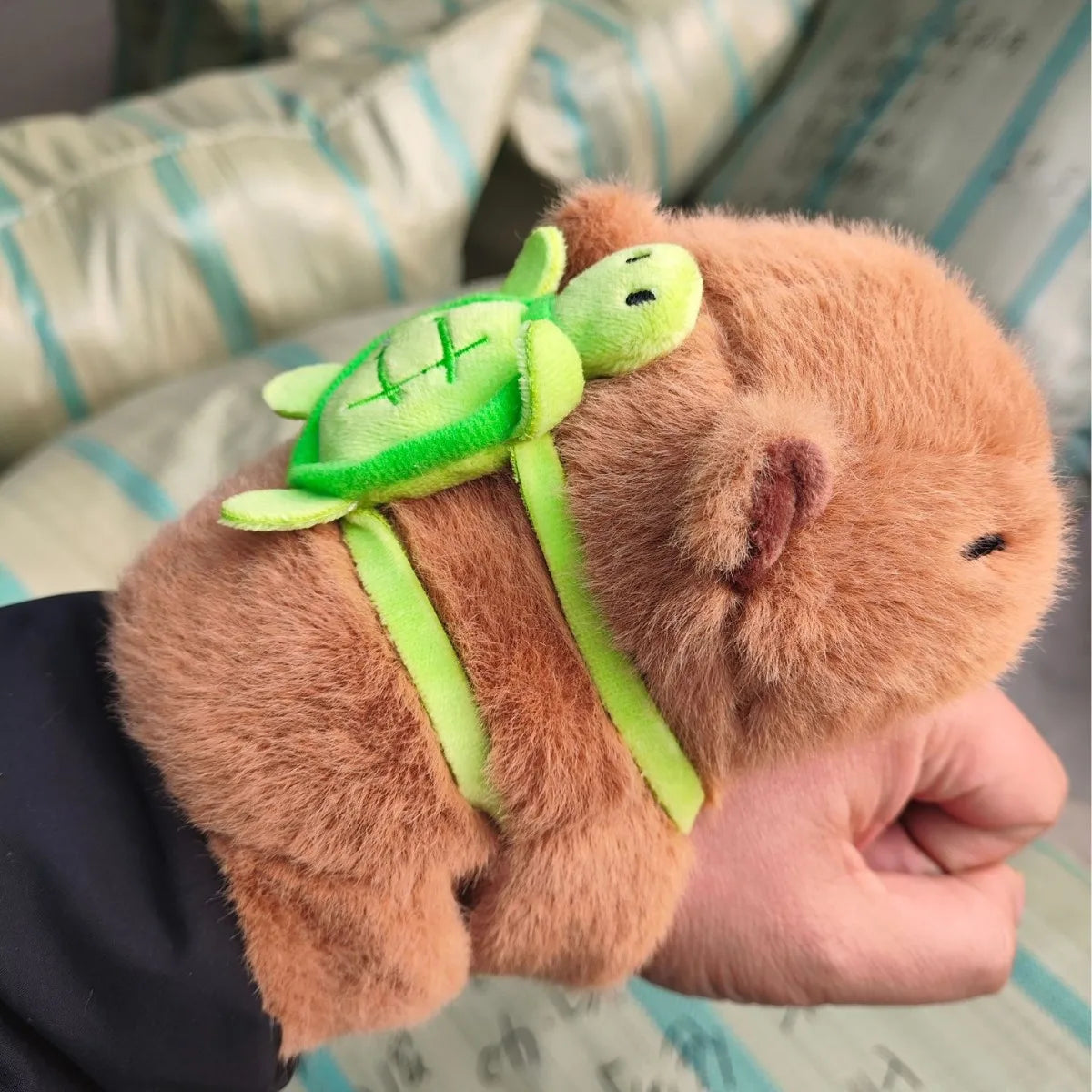 Animal Plush Wristband Toy, Capybara, Fox & Panda Soft Doll