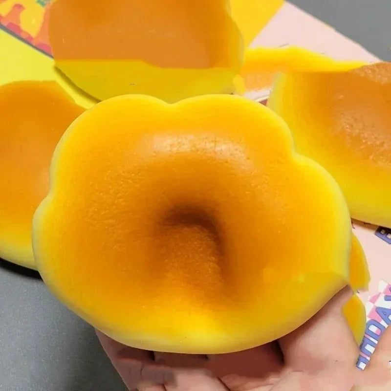 Cloud Bread Squishy Toy – Slow Rising Caramel Bread Fidget