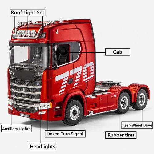 1/18 RC Tractor Truck – Remote Control Engineering Trailer