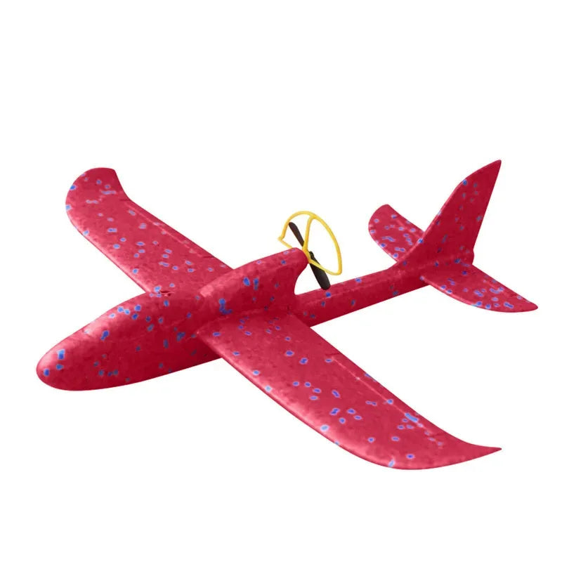 Electric Foam Airplane Glider – LED Flying Toy