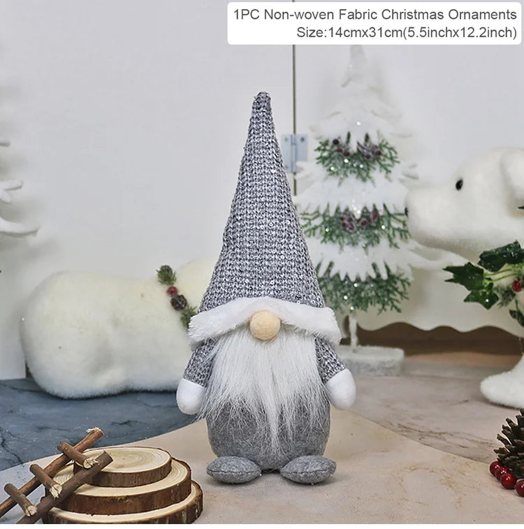 Christmas Gnome Doll Faceless Merry Christmas Home Decoration