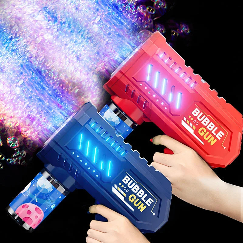 Automatic Bubble Gun – Glowing Bubble Machine Toy