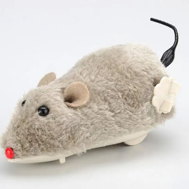 Plush Mouse Cat Toy – Realistic Rat Pet Toy