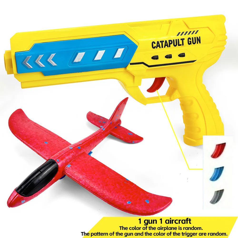 Foam Glider Plane Toy – Catapult Flying Outdoor Toy