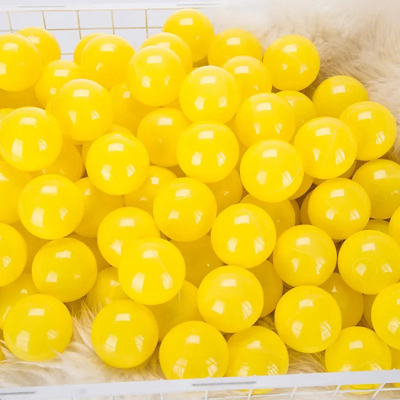 Ball Pit Balls 50 Pack Colorful 5.5cm Plastic Play Balls