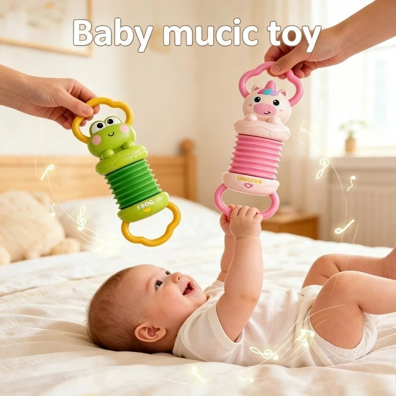 Unicorn Musical Accordion Toy – Baby Handheld Instrument